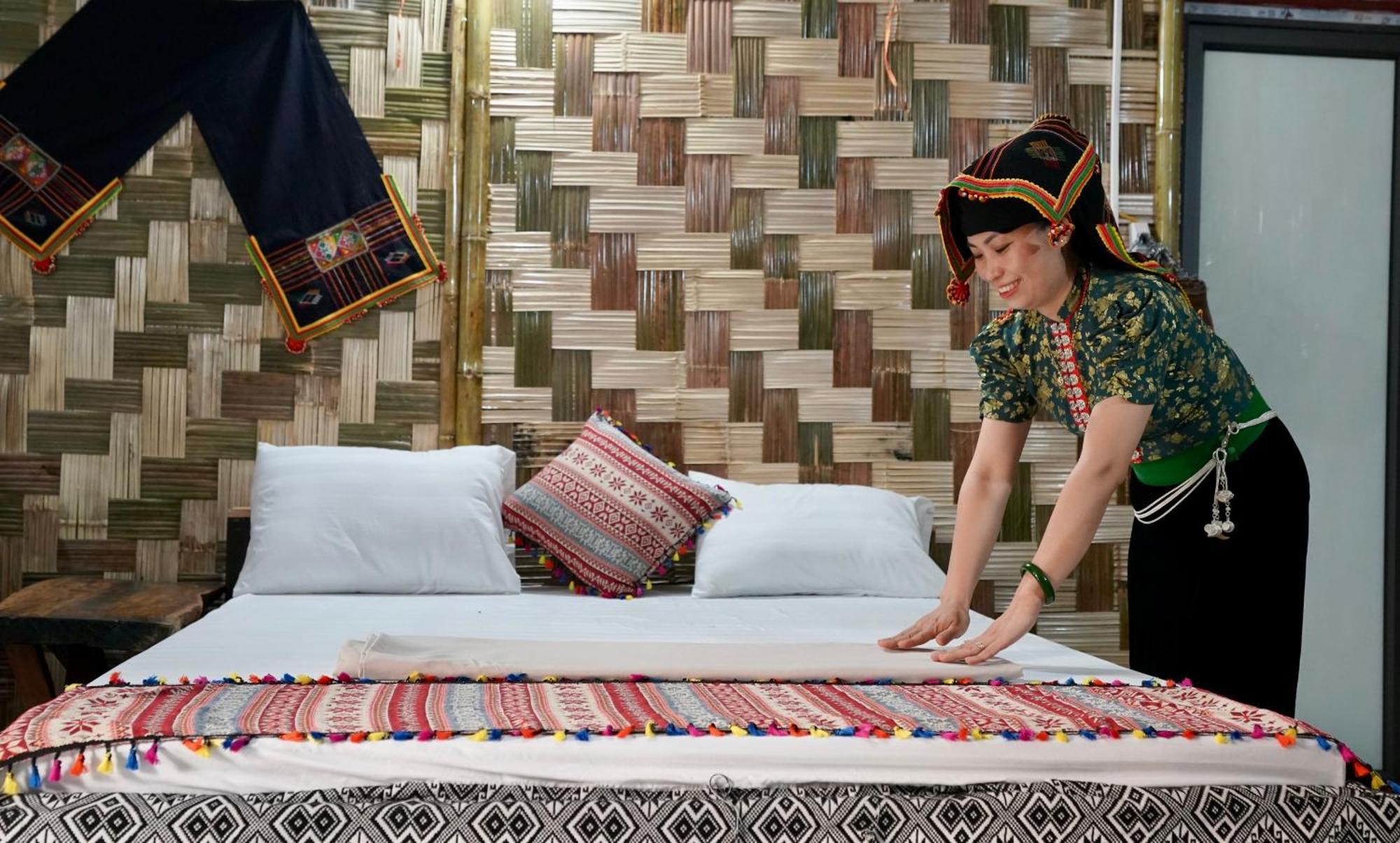 Minh Ngoc Homestay Dien Bien Phu Ban Hin Lom Kültér fotó